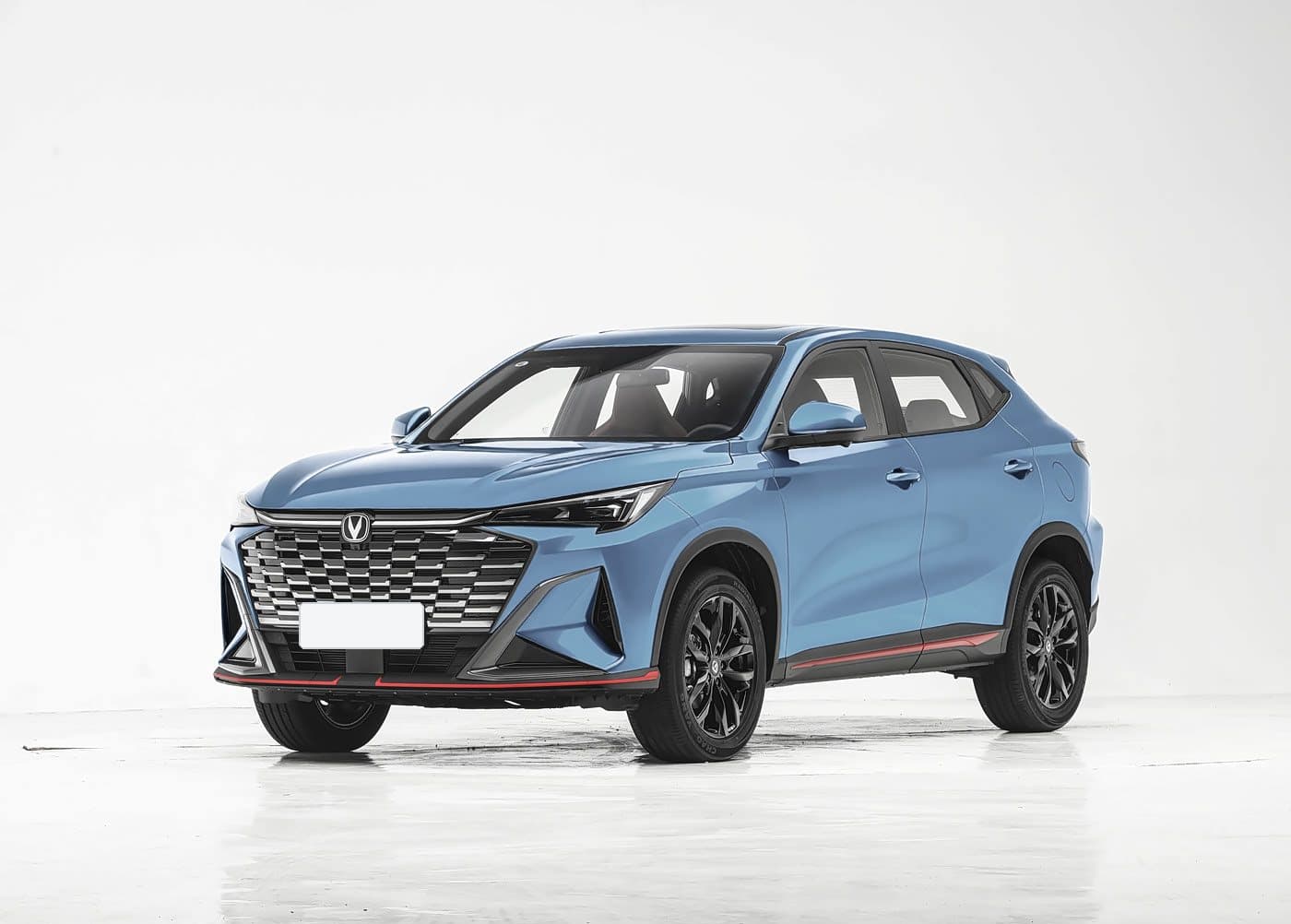 2026 Changan X5 Plus front three-quarter view — compact SUV for export